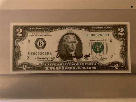 1976 series $2 bill value - The Series 1976 $2 Federal Reserve note with mismatched serial numbers was overprinted for the New York Federal Reserve Bank. Images courtesy of Stack’s Bowers Galleries.